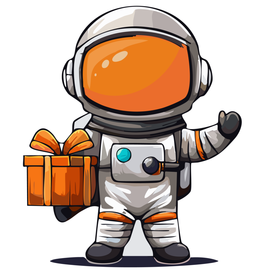 Astronaut Geschenk 1