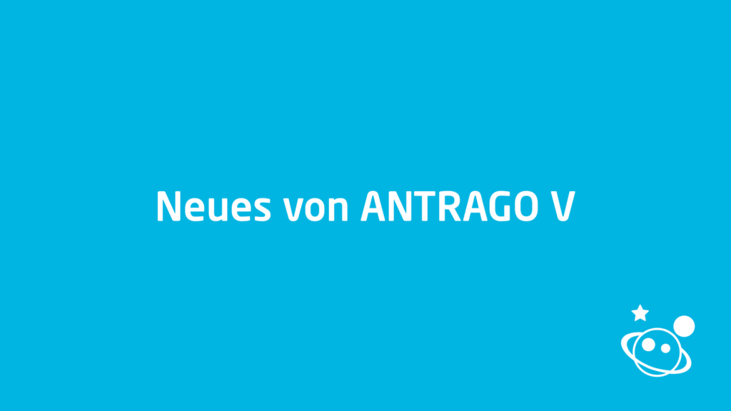 Neues von ANTRAGO V 01