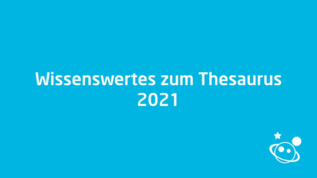 Wissenswertes zum Thesaurus 01