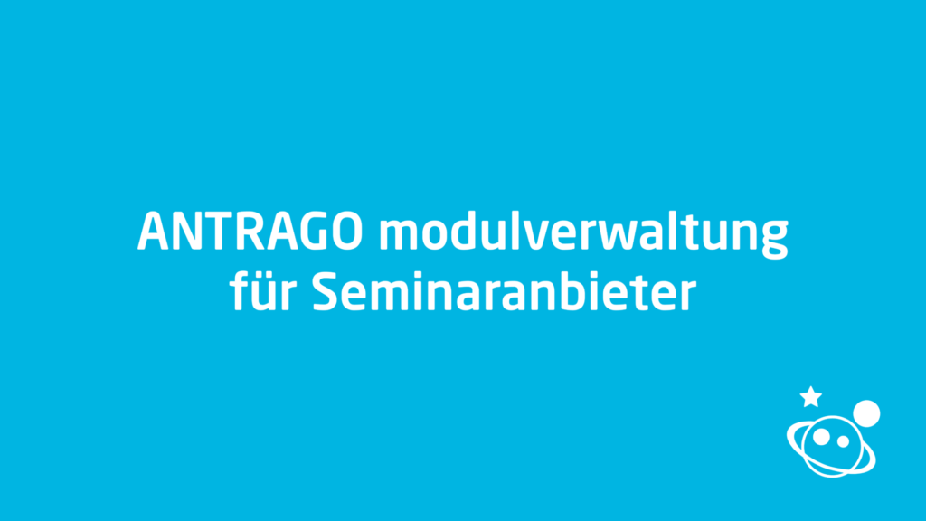 modulverwaltung fuer Seminaranbieter 01