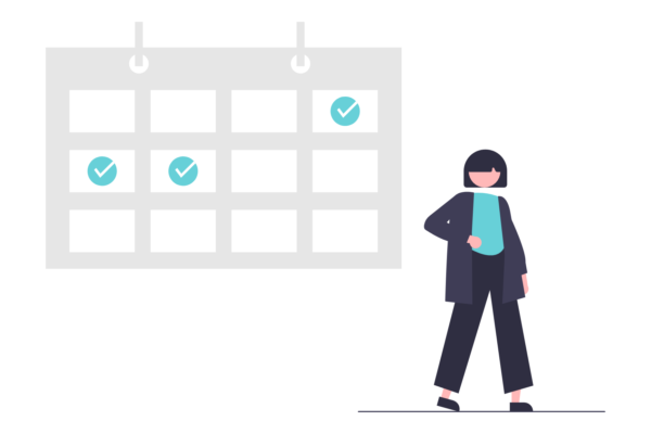 undraw online calendar zaoc